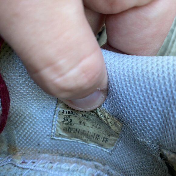 2007 Nike Dunk Low CL White Team Red Black Size 10.5 - Picture 11 of 11